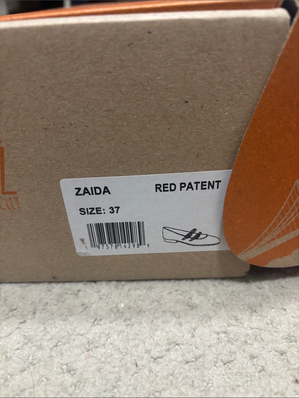 New Miz Mooz Red Patent Double-Strap Mary Jane Flats - Picture 4 of 4